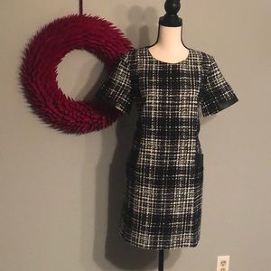 Banana Republic Dress w/ Leather Accents